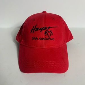 Hayes Ram Red Adjustable Cap